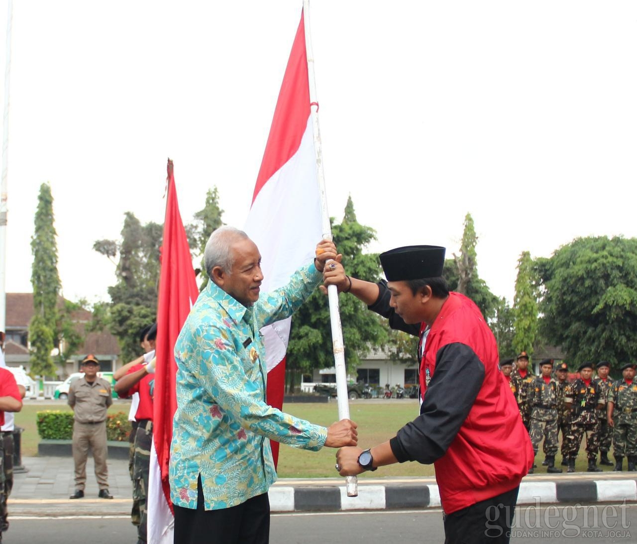 Kirab Satu Negeri GP Ansor Disambut Bupati Sleman Kirab Satu Negeri GP Ansor Disambut Bupati Sleman