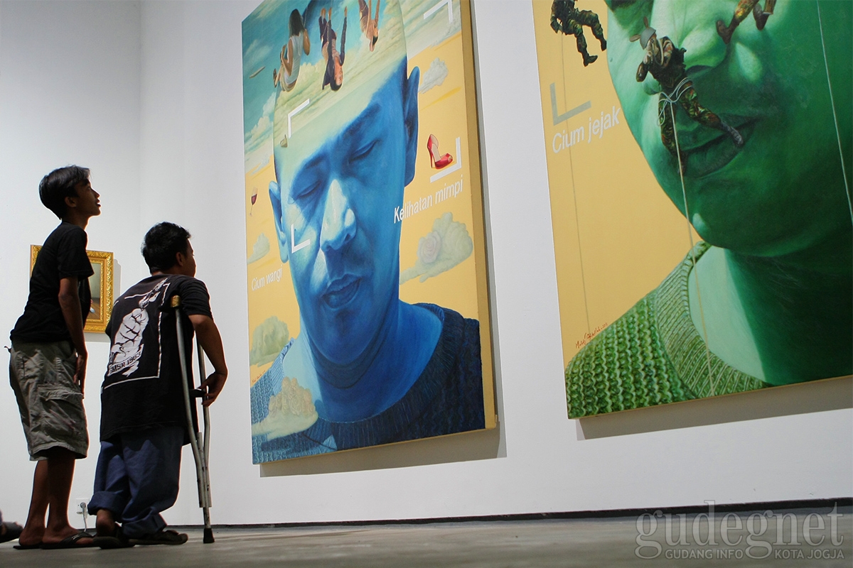 Pelukis Realisme Mahdi Abdullah Pameran Di Sangkring Art Space Pelukis Realisme Mahdi Abdullah Pameran Di Sangkring Art Space