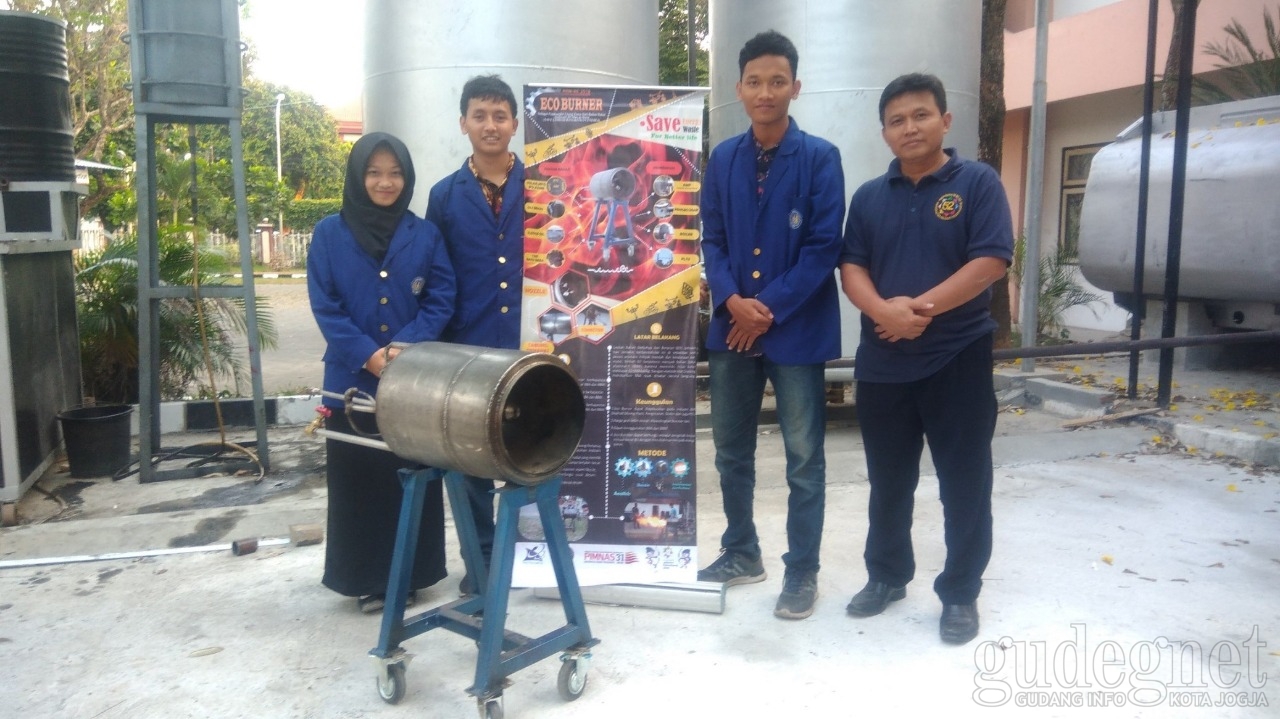 Burner Limbah Mahasiswa UNY Ungguli Buatan Jerman Burner Limbah Mahasiswa UNY Ungguli Buatan Jerman