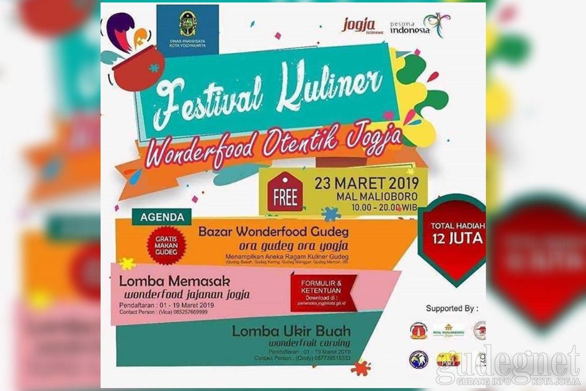 Wonderfood Otentik Jogja, Ajang Jadikan Kuliner Jadi Daya Tarik Wisata Wonderfood Otentik Jogja, Ajang Jadikan Kuliner Jadi Daya Tarik Wisata