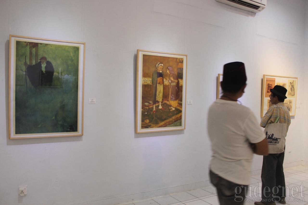 BBY Pamerkan Gambar Ilustrasi Cerita Ali Baba BBY Pamerkan Gambar Ilustrasi Cerita Ali Baba