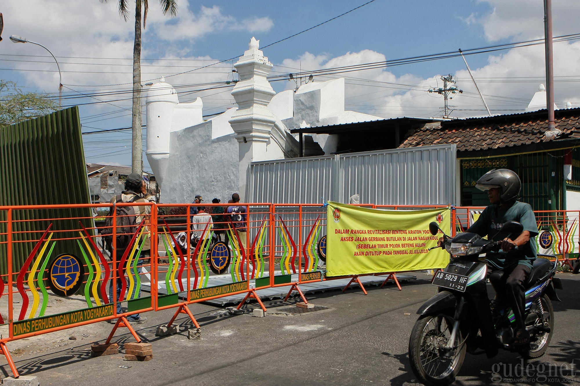 Gerbang Butulan Ditutup, Ada Revitalisasi Pojok Beteng Kulon Gerbang Butulan Ditutup, Ada Revitalisasi Pojok Beteng Kulon