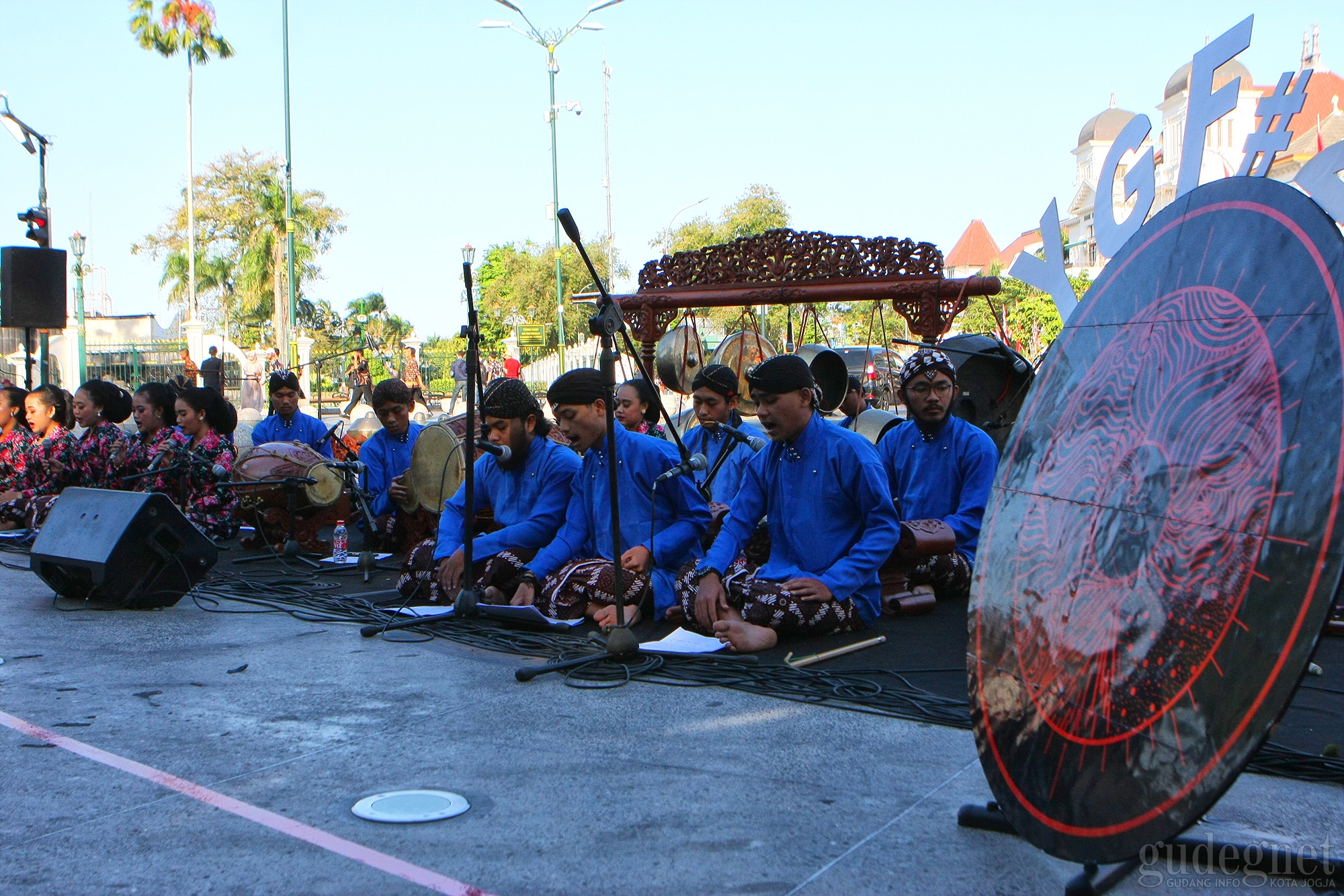 Gaung Gamelan, Pembuka Rangkaian YGF ke-24 di Titik Nol Yogyakarta Gaung Gamelan, Pembuka Rangkaian YGF ke-24 di Titik Nol Yogyakarta