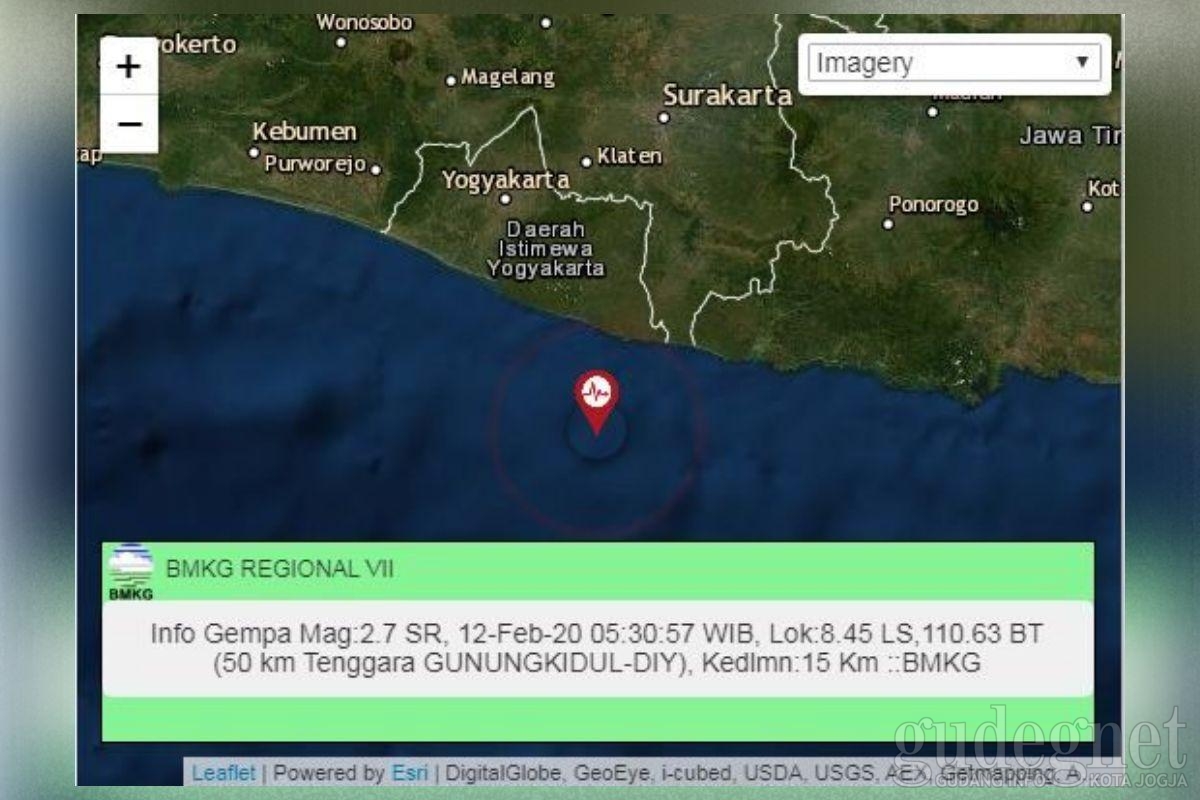 Bantul dan Gunungkidul Tiga Kali Digetarkan Gempa Hari Ini Bantul dan Gunungkidul Tiga Kali Digetarkan Gempa Hari Ini