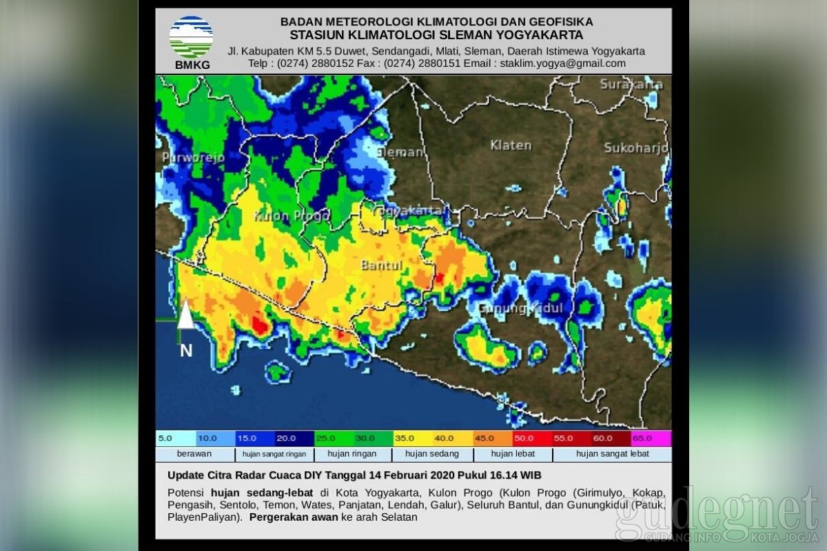 BMKG Perpanjang Peringatan Dini Cuaca Buruk di Wilayah DIY BMKG Perpanjang Peringatan Dini Cuaca Buruk di Wilayah DIY