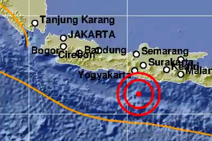Gempa 5,0 Guncang Yogyakarta Gempa 5,0 Guncang Yogyakarta