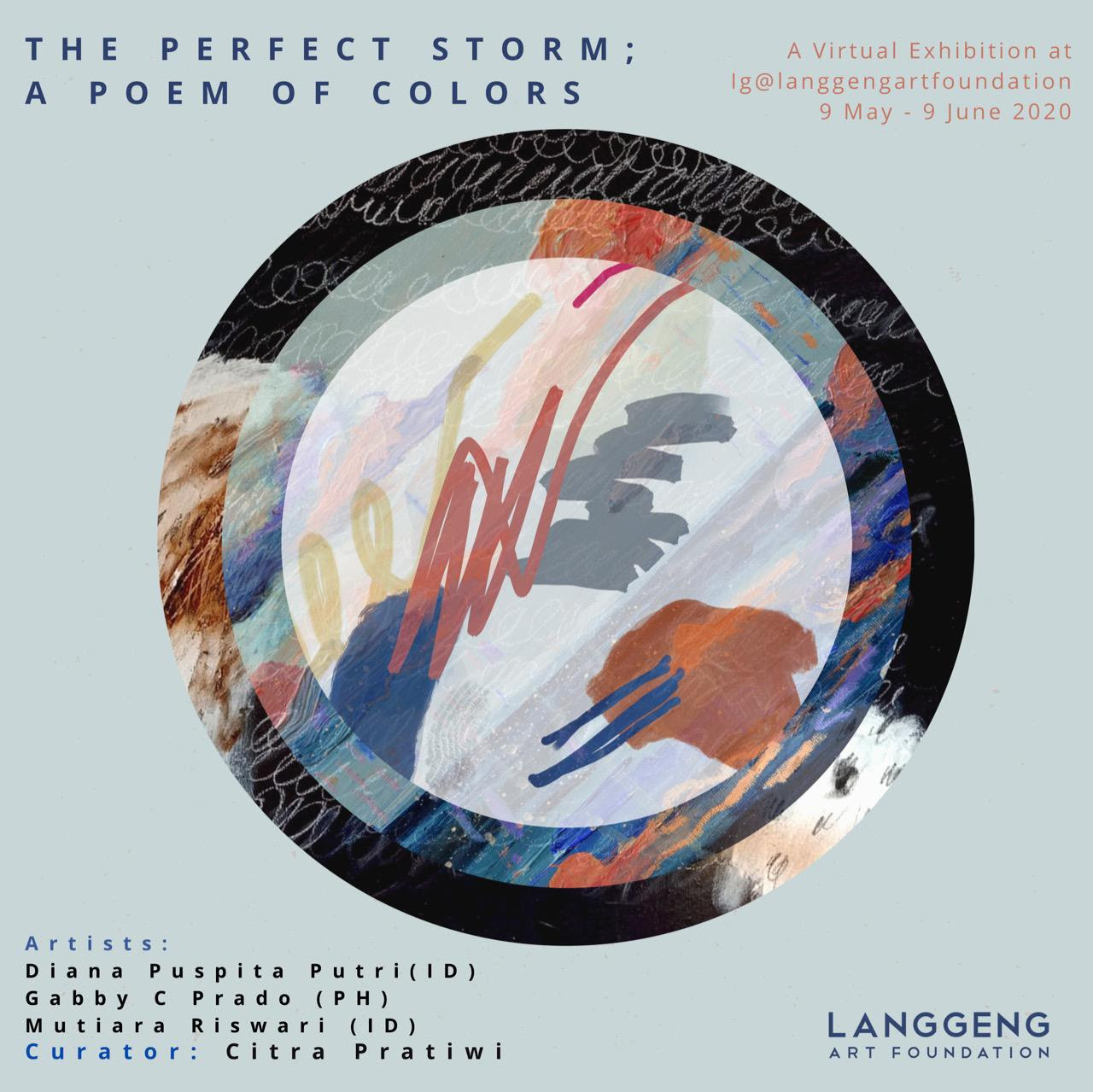 'The Perfect Storm; A Poem of Colors', Pameran Virtual Tiga Perempuan Perupa 'The Perfect Storm; A Poem of Colors', Pameran Virtual Tiga Perempuan Perupa