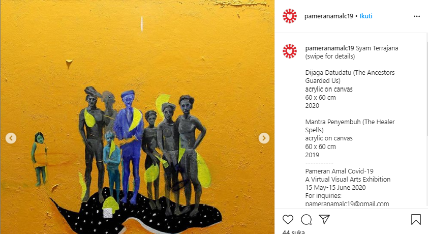'Pameran Amal Covid-19' Galang Dana untuk Masyarakat Terdampak Pandemi 'Pameran Amal Covid-19' Galang Dana untuk Masyarakat Terdampak Pandemi