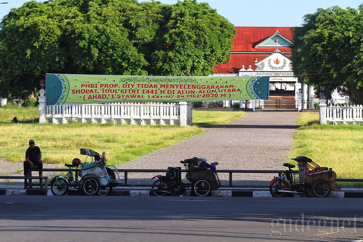 Tidak ada Salat Id di Alun-alun Utara Keraton Yogyakarta Tidak ada Salat Id di Alun-alun Utara Keraton Yogyakarta