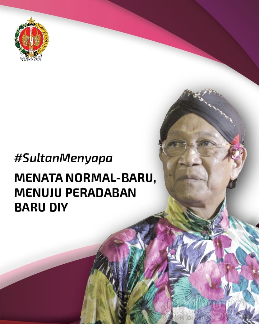 Berkait New Normal, Sultan Singgung Peradaban Baru DIY Berkait New Normal, Sultan Singgung Peradaban Baru DIY