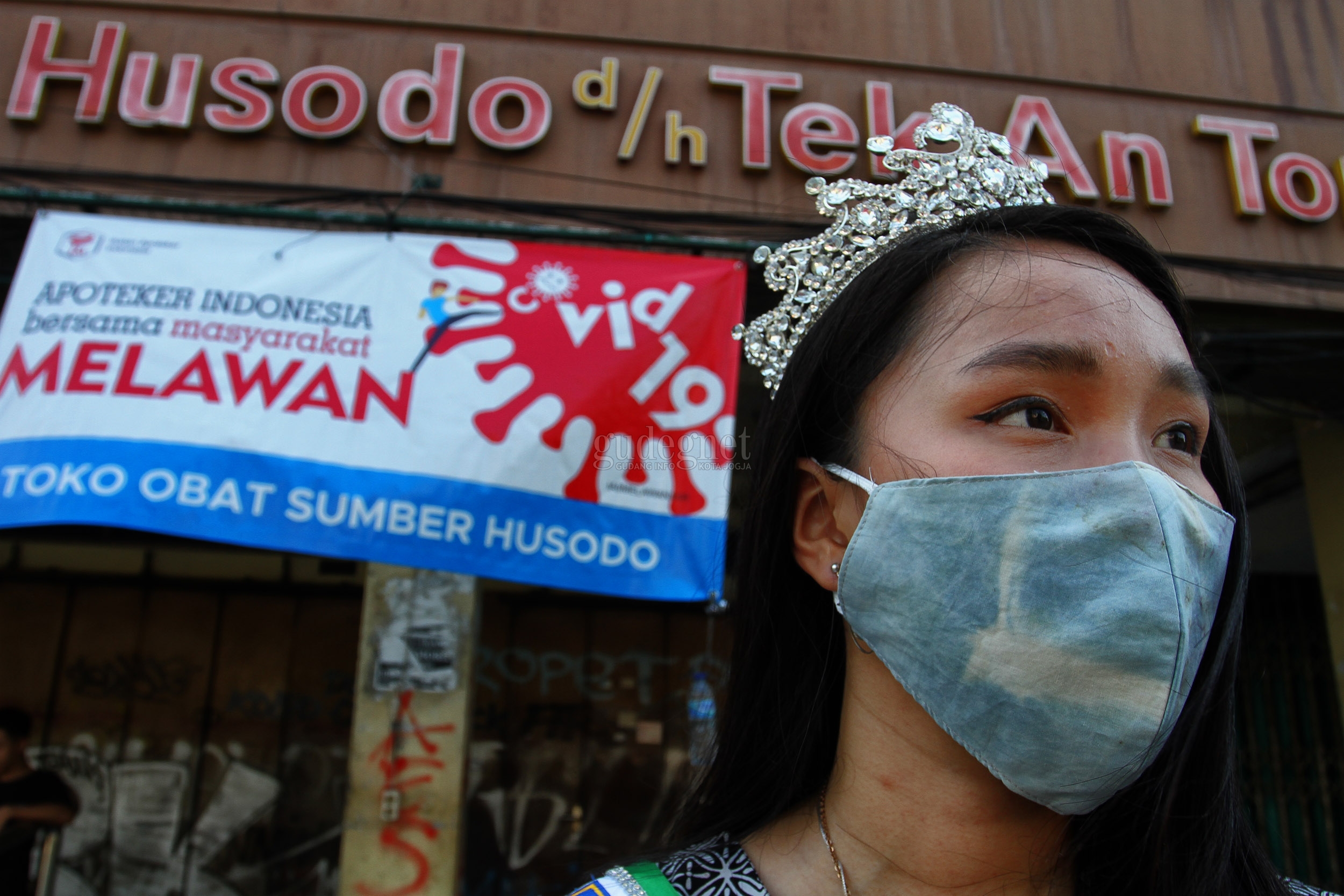 Tanpa Masker di Bantul Kena Denda Rp100.000 Tanpa Masker di Bantul Kena Denda Rp100.000