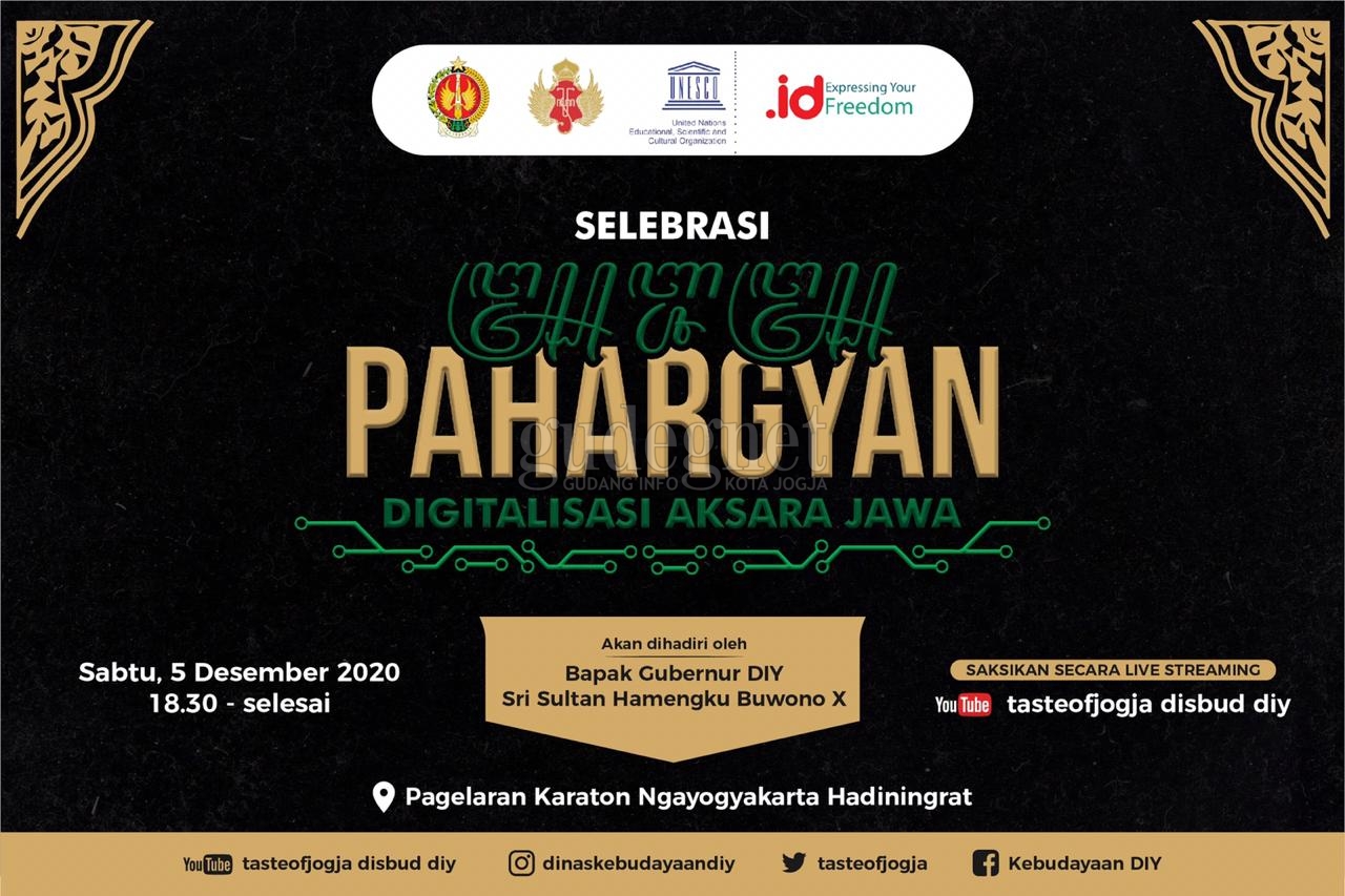 'Pahargyan Digitalisasi Aksara Jawa' Segera Digelar 'Pahargyan Digitalisasi Aksara Jawa' Segera Digelar