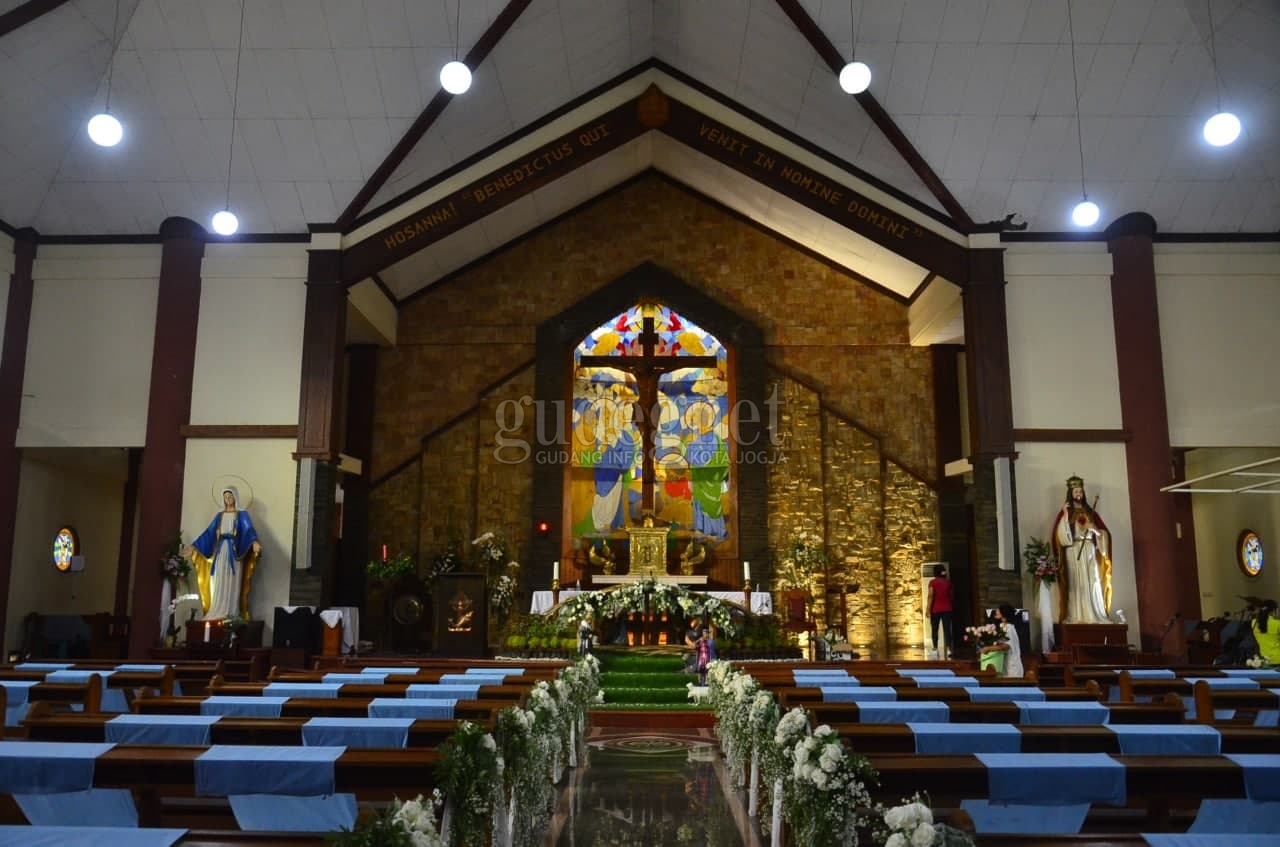 Natal 2020, Gereja Baciro Selenggarakan Misa Daring dan Luring Natal 2020, Gereja Baciro Selenggarakan Misa Daring dan Luring