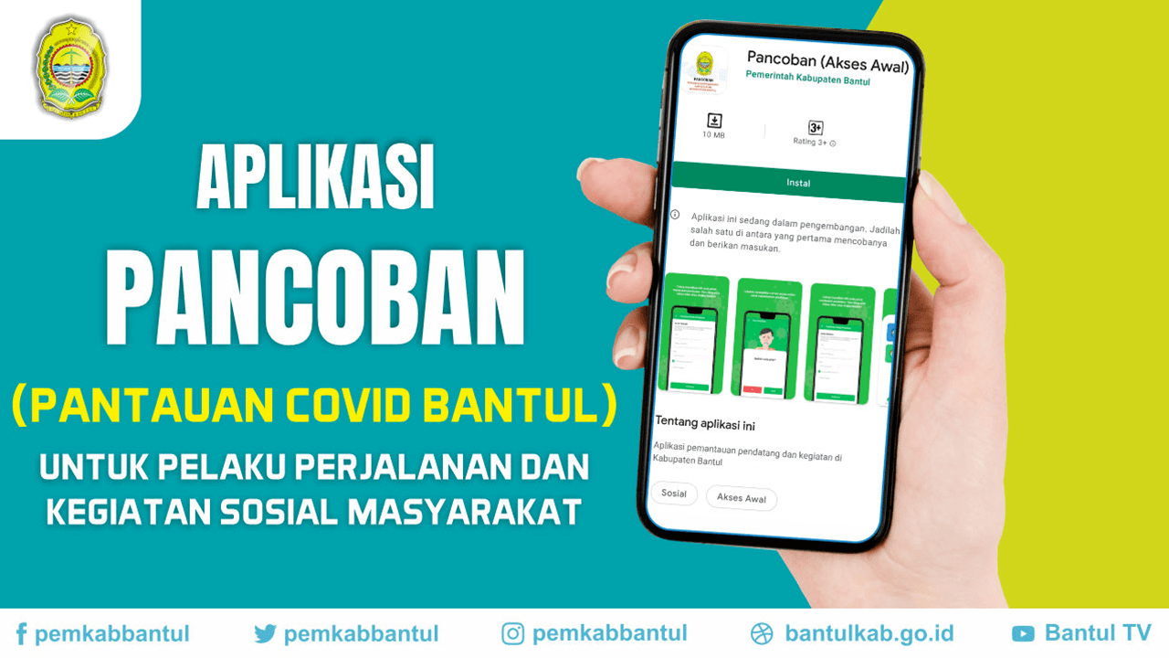 Pancoban, Aplikasi Pantauan Covid-19 Bantul Pancoban, Aplikasi Pantauan Covid-19 Bantul