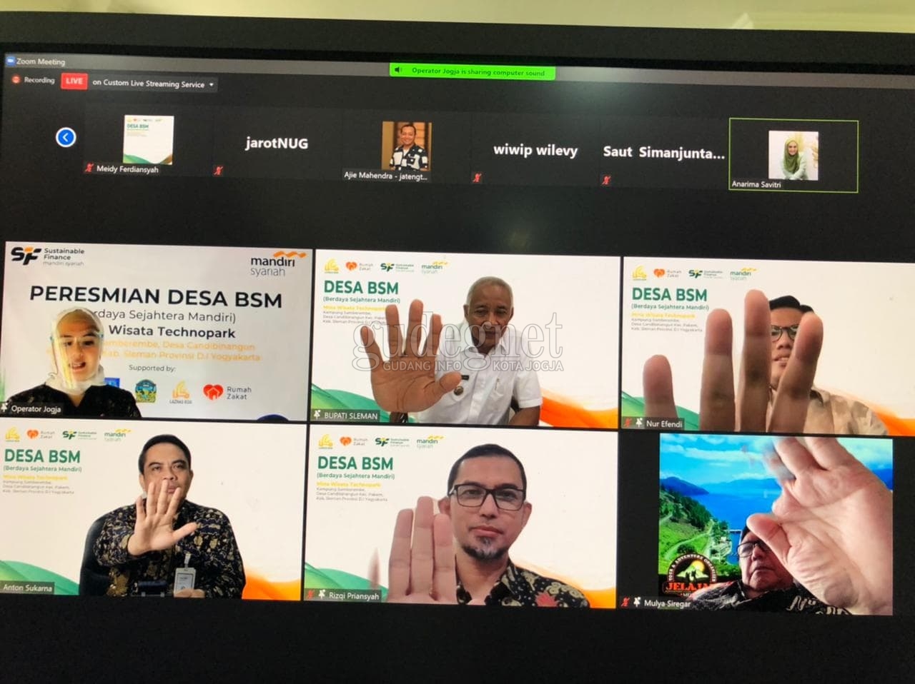 Bupati Sleman Resmikan Mina Wisata Techno Park Bupati Sleman Resmikan Mina Wisata Techno Park