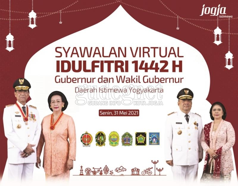 Gubernur dan Wakil Gubernur Gelar Syawalan Virtual Gubernur dan Wakil Gubernur Gelar Syawalan Virtual