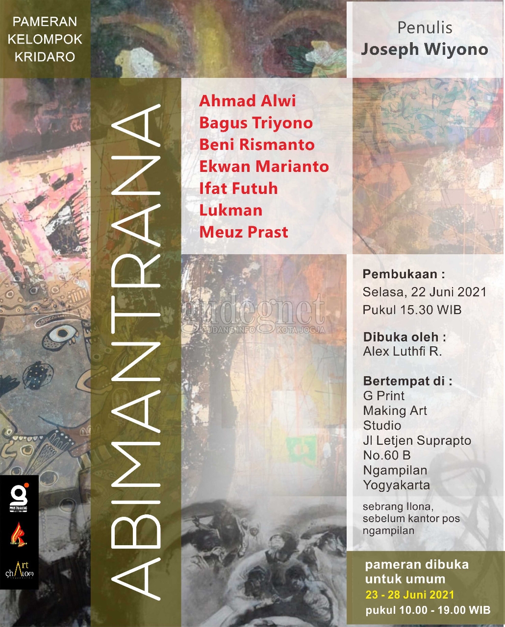 Abimantrana: Pameran 'Kridaro' Menjemput Berkah Abimantrana: Pameran 'Kridaro' Menjemput Berkah
