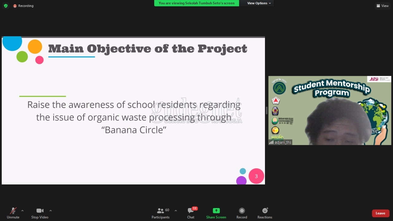 Terapkan 'Banana Circle', SMA Tumbuh jadi Pemenang dalam Trash-Link Project Terapkan 'Banana Circle', SMA Tumbuh jadi Pemenang dalam Trash-Link Project