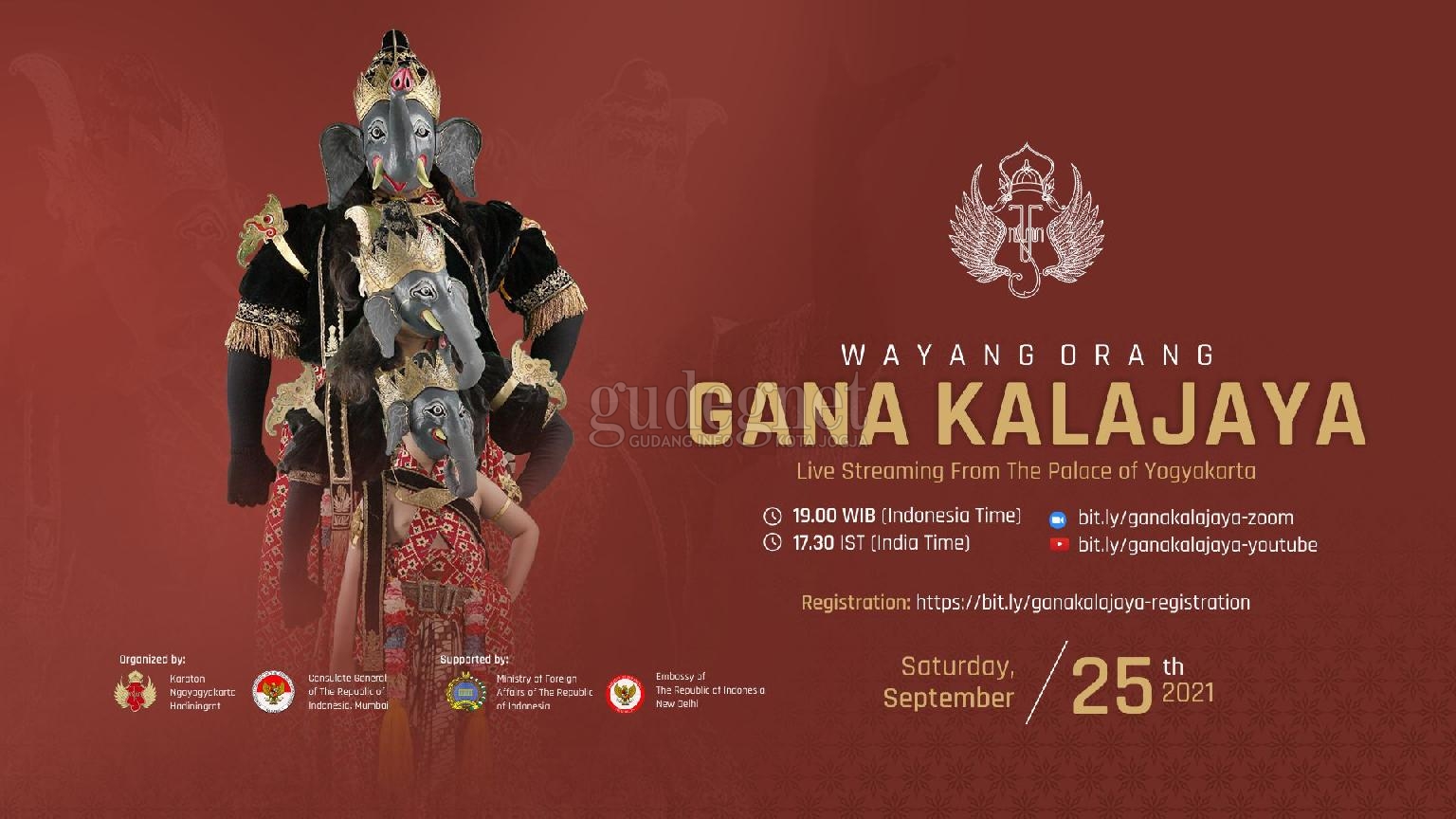 Dari Mumbai ke Yogya: Keraton Tampilkan Wayang Wong ''Gana Kalajaya'' Dari Mumbai ke Yogya: Keraton Tampilkan Wayang Wong ''Gana Kalajaya''