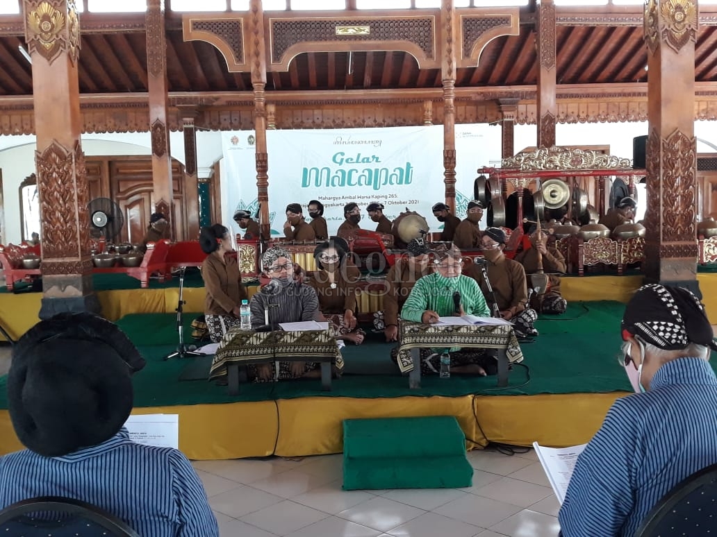 Gelaran Macapat Semarakkan HUT ke-265 Kota Yogyakarta Gelaran Macapat Semarakkan HUT ke-265 Kota Yogyakarta