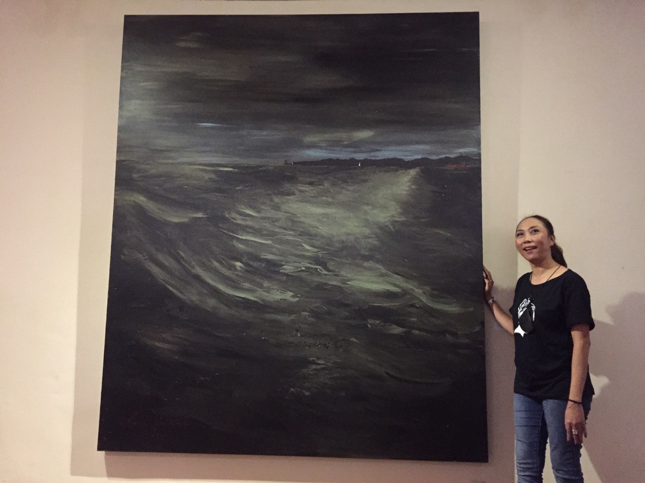Hani Santana Gelar Pameran Tunggal 'Segara', Suguhkan 27 Karya Hani Santana Gelar Pameran Tunggal 'Segara', Suguhkan 27 Karya