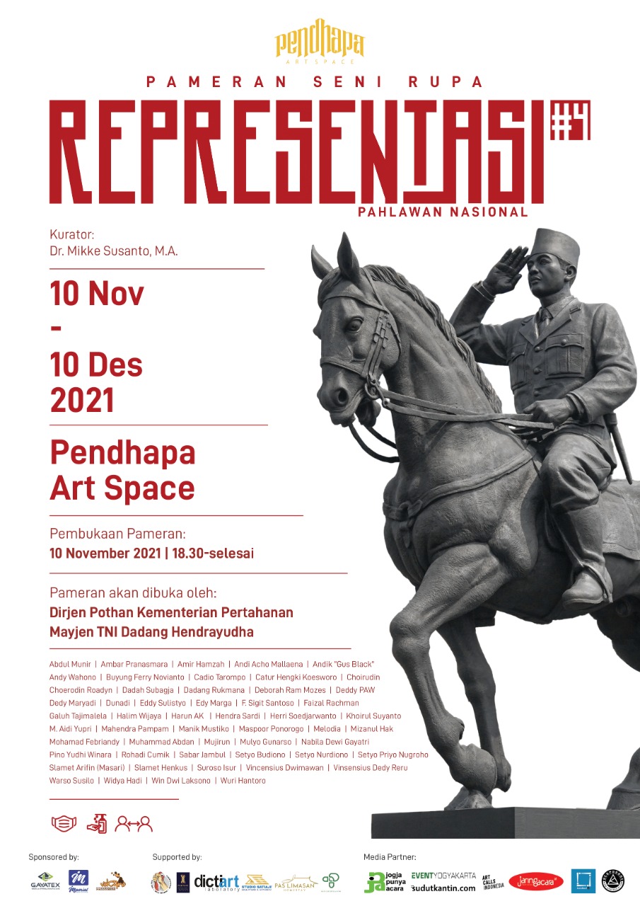 Peringati Hari Pahlawan, Puluhan Seniman Akan Gelar Pameran 'Representasi' #4 Pahlawan Nasional Peringati Hari Pahlawan, Puluhan Seniman Akan Gelar Pameran 'Representasi' #4 Pahlawan Nasional