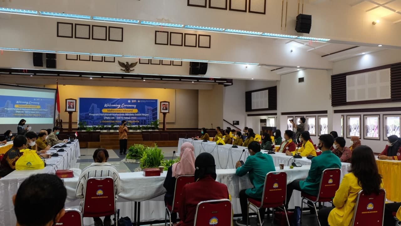 UAJY Sambut Mahasiswa Pertukaran dari Program Kampus Merdeka UAJY Sambut Mahasiswa Pertukaran dari Program Kampus Merdeka