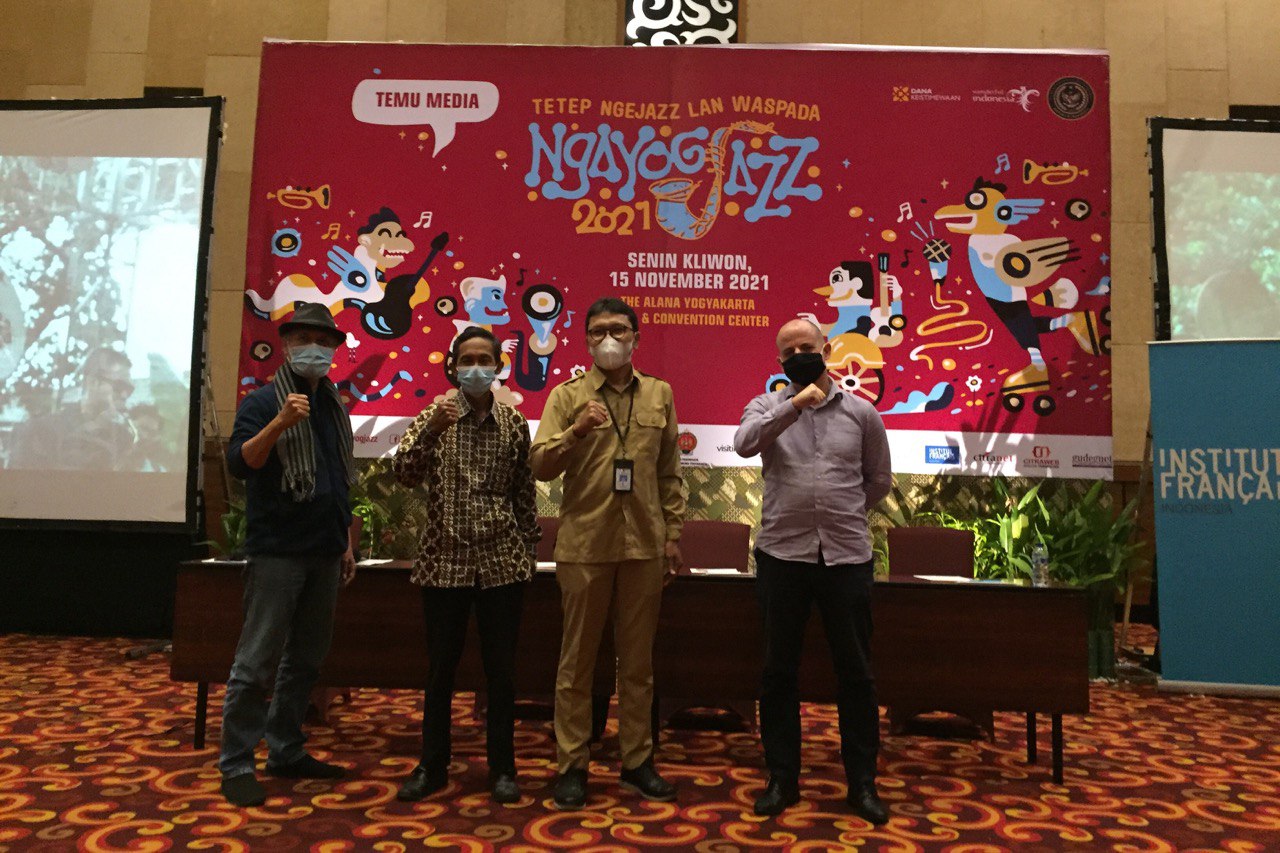 Ngayogjazz 2021 Usung Tema 'Tetep Ngejazz Lan Waspada' Ngayogjazz 2021 Usung Tema 'Tetep Ngejazz Lan Waspada'