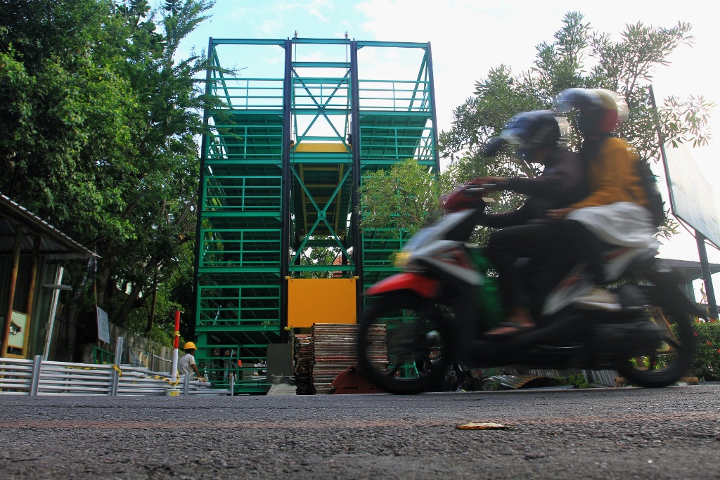 Pengerjaan Tempat Parkir Vertikal di Balikota Berjalan 65 Persen, Target Selesai Akhir Tahun Pengerjaan Tempat Parkir Vertikal di Balikota Berjalan 65 Persen, Target Selesai Akhir Tahun