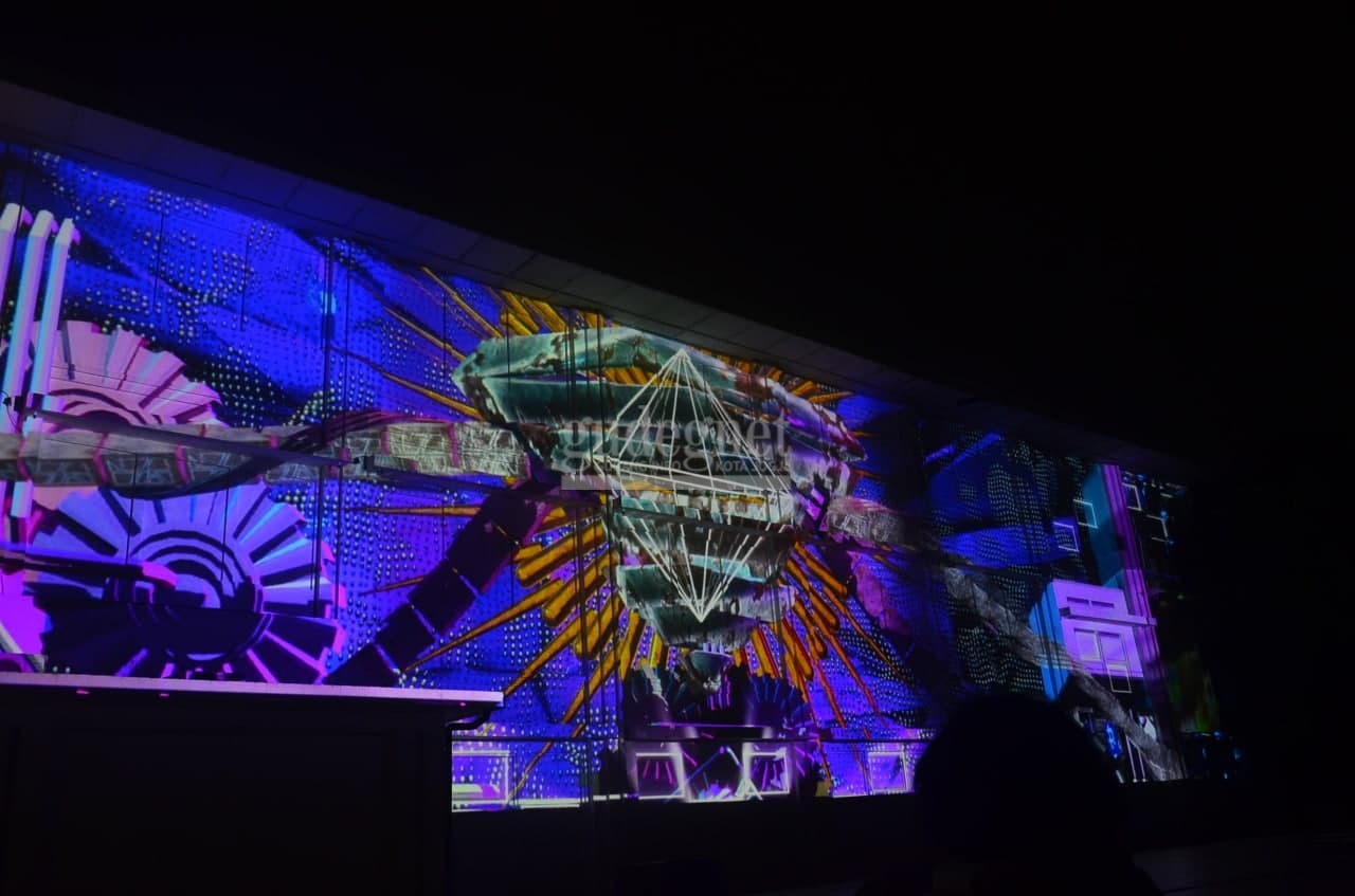 “Plax N”, Video Mapping Interaktif dalam Sumonar 2021 “Plax N”, Video Mapping Interaktif dalam Sumonar 2021