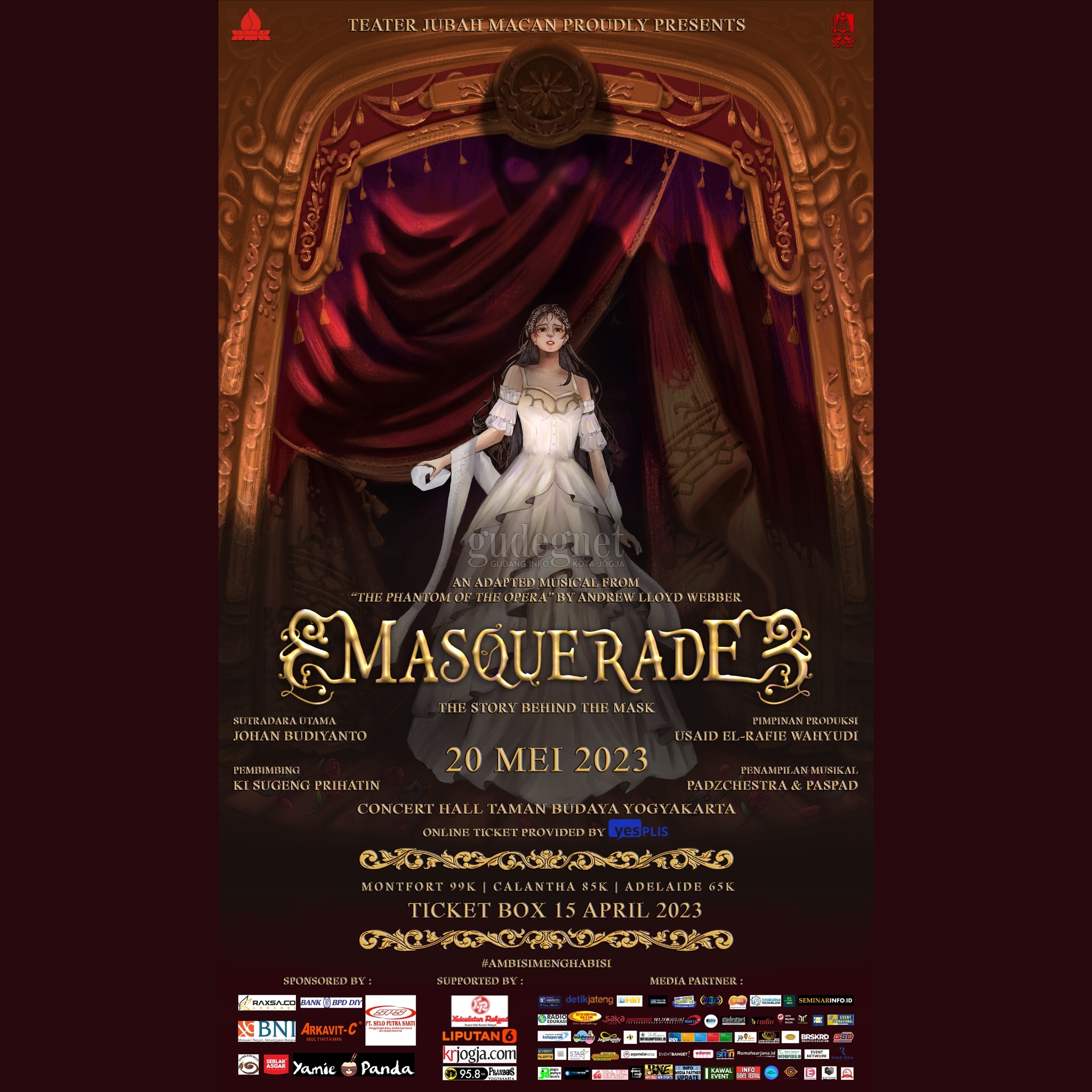Pentas Besar 2023 "Masquerade", Event Tahunan SMA N 3 Yogyakarta Pentas Besar 2023 "Masquerade", Event Tahunan SMA N 3 Yogyakarta
