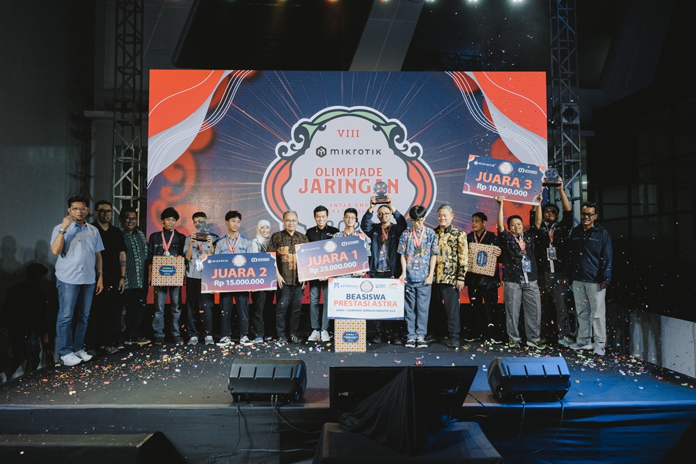 Siswa SMK Kristen Petra Surabaya Juarai Olimpiade Jaringan Mikrotik 2025 Siswa SMK Kristen Petra Surabaya Juarai Olimpiade Jaringan Mikrotik 2025