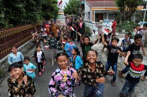 Eratkan Kerukunan, Warga Rejowinangun Gelar Kirab Budaya Kampung Srawung 