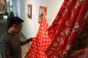 Ana Artine, Pameran Kain Sumbu Imajiner Yogyakarta