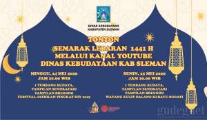 Rayakan Idulfitri 1441 H, Disbud Sleman Sajikan Gelar Kebudayan