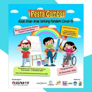 Yuk Ikut, Perspektif Yogyakarta Gelar Pesta Gambar untuk Anak